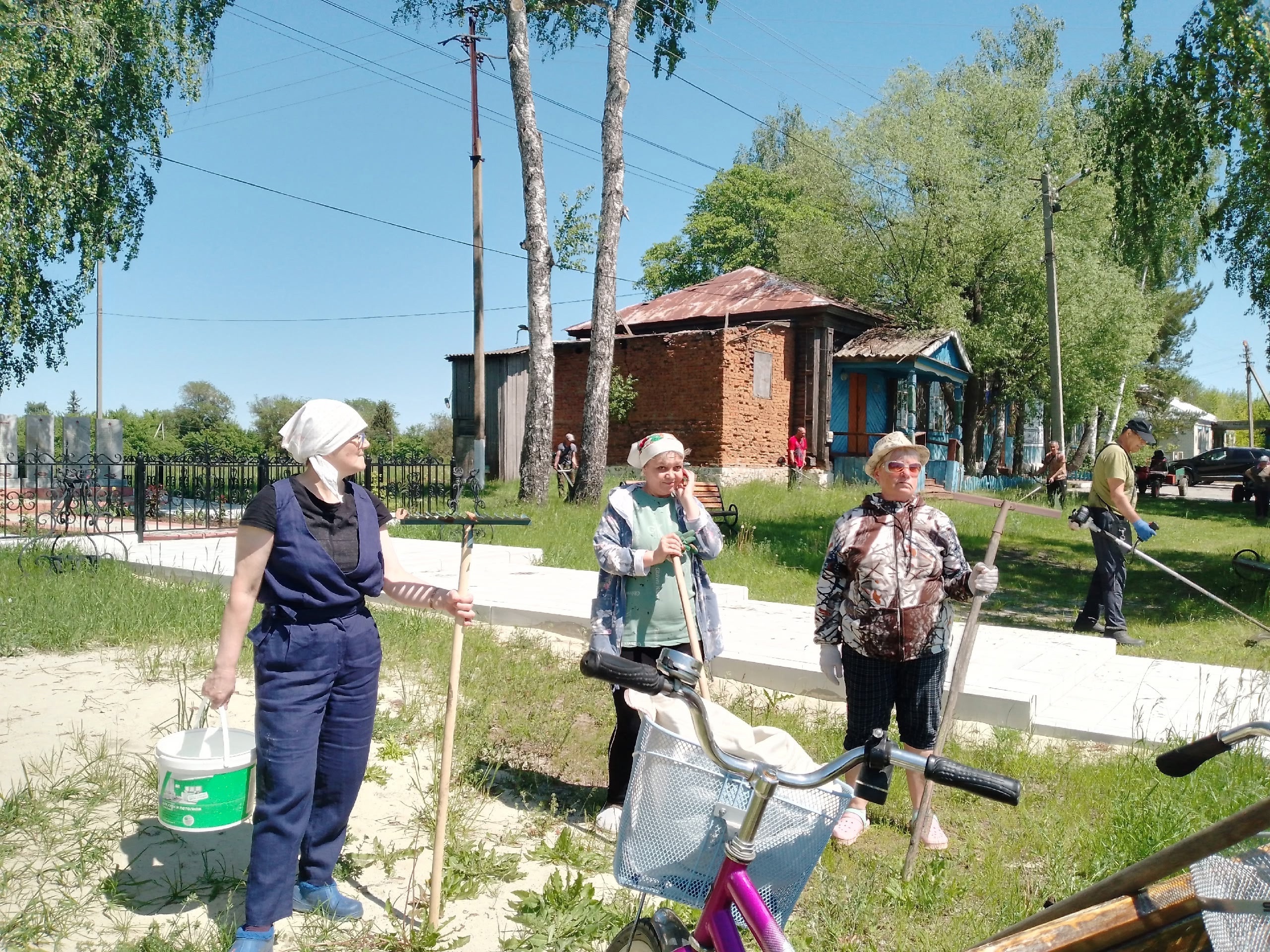 Весенний марафон чистотры.