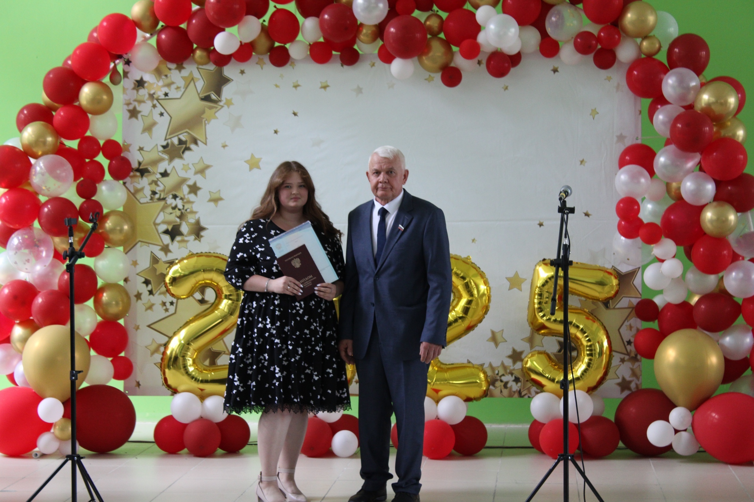 Выпускной Кузоватовского технологического техникума.