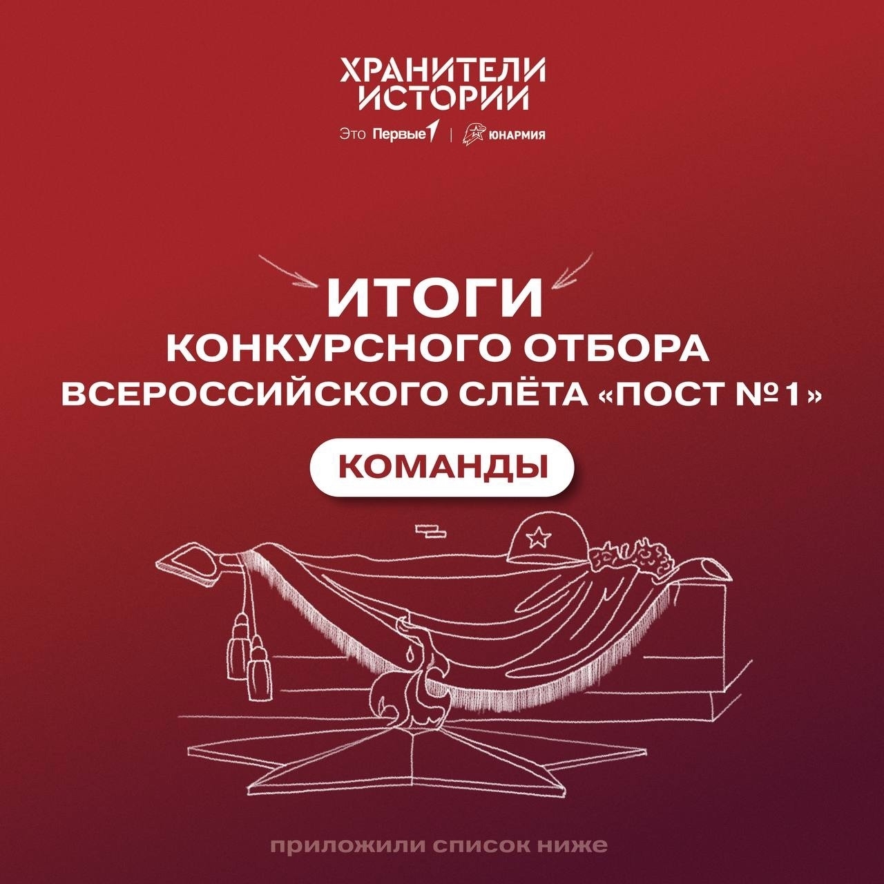 Объявлены результаты конкурсного отбора на Всероссийский слёт «Пост №1».