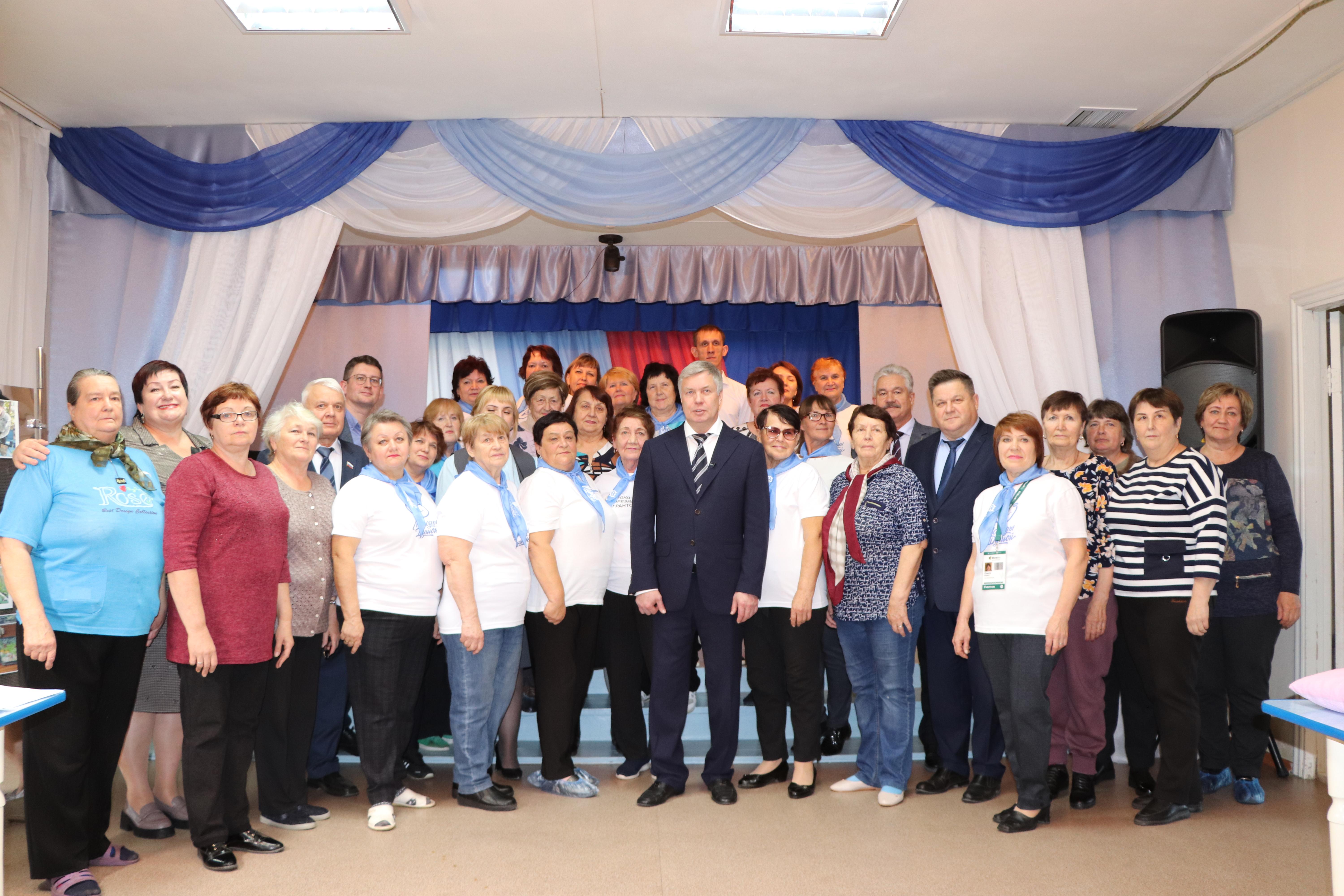 Губернатор региона побывал в Центре социального обслуживания «Парус надежды» р.п.Кузоватово.