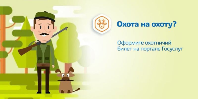 Жители Ульяновской области оформили 162 охотбилета на портале Госуслуг за первые три месяца 2023 года.